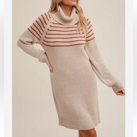 NWT Hem & Thread Sweater Dress, Medium - Picture 2 of 8